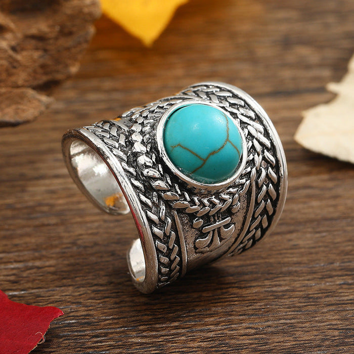 Ring met ovaal detail